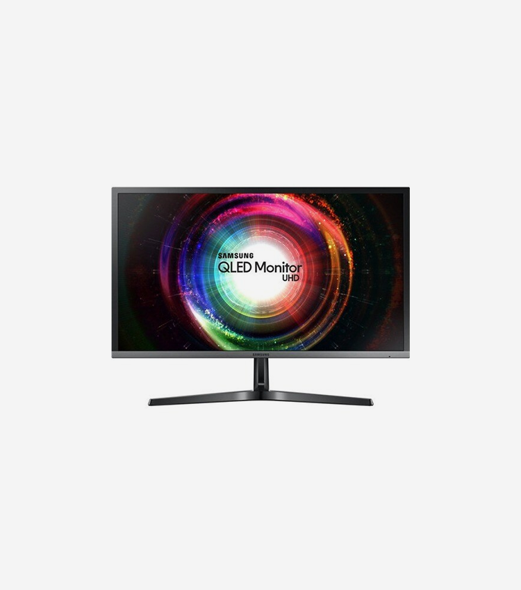 Samsung U28H750UQN 4K UHD LCD Monitor - 16:9 - Black, Silver - Quantum Dot LED Backlight