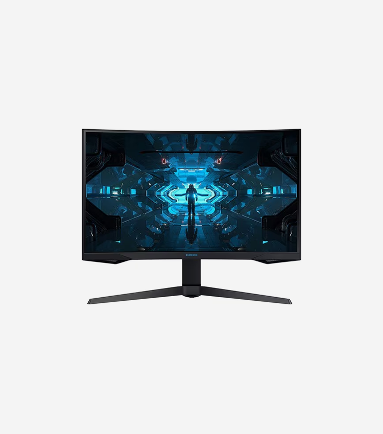 Samsung Odyssey G7 C27G75TQSN 27" (685.80 mm) Class WQHD Curved Screen Gaming LCD Monitor - 16:9 - Black
