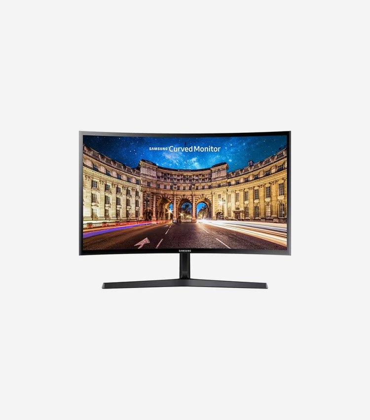 Samsung C27F396FHN 27" Class Full HD Curved Screen LCD Monitor - 16:9 - High Glossy Black - 27" Viewable - LED Backlight