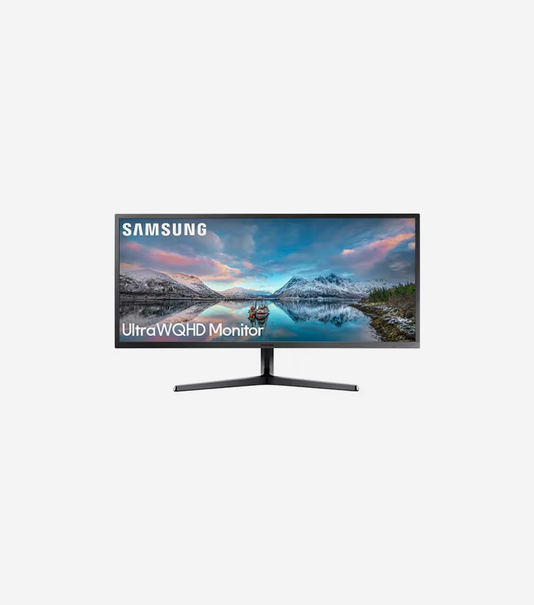 Samsung S34J552WQN 34" Class UW-QHD LCD Monitor - 21:9 - Dark Blue Gray - 34.1" Viewable - LED Backlight