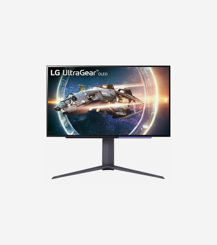 LG UltraGear 27GR95QE-B 27" Class WQHD Gaming OLED Monitor - 16:9 - Black - 26.5" Viewable